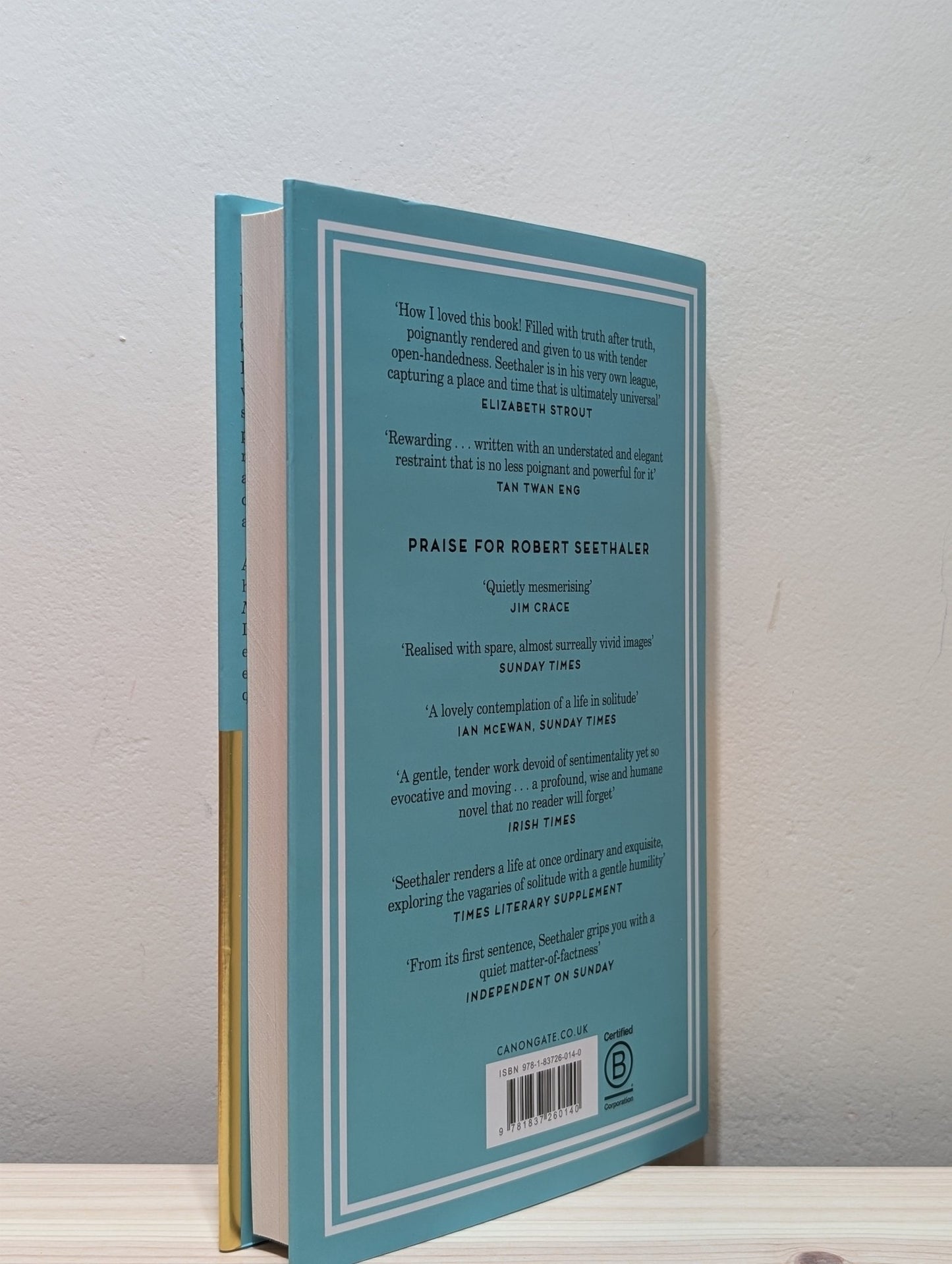 The Cafe with No Name by Robert Seethaler (Signed First Edition) - Fialta Books