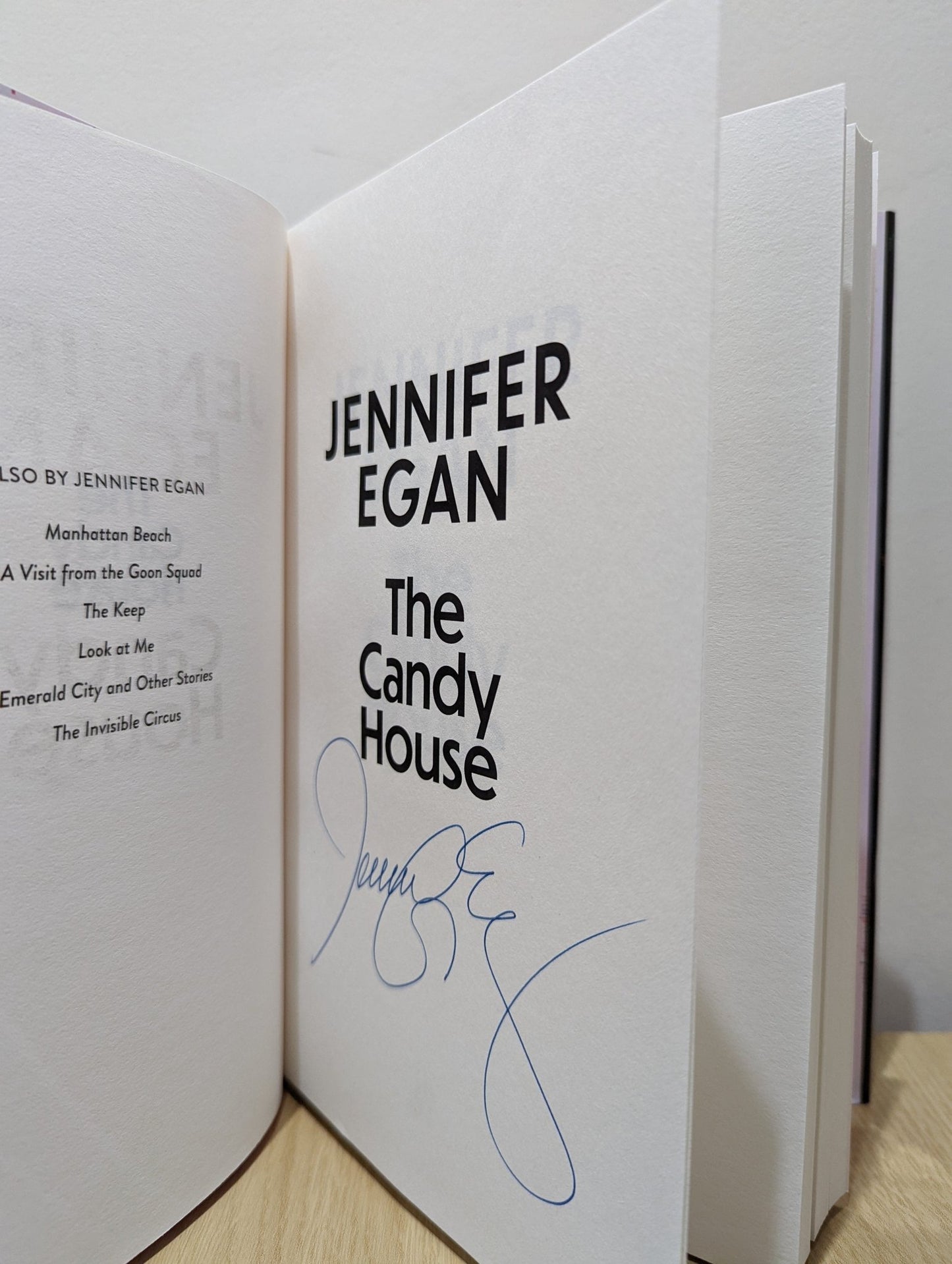 The Candy House by Jennifer Egan (Signed First Edition) - Fialta Books