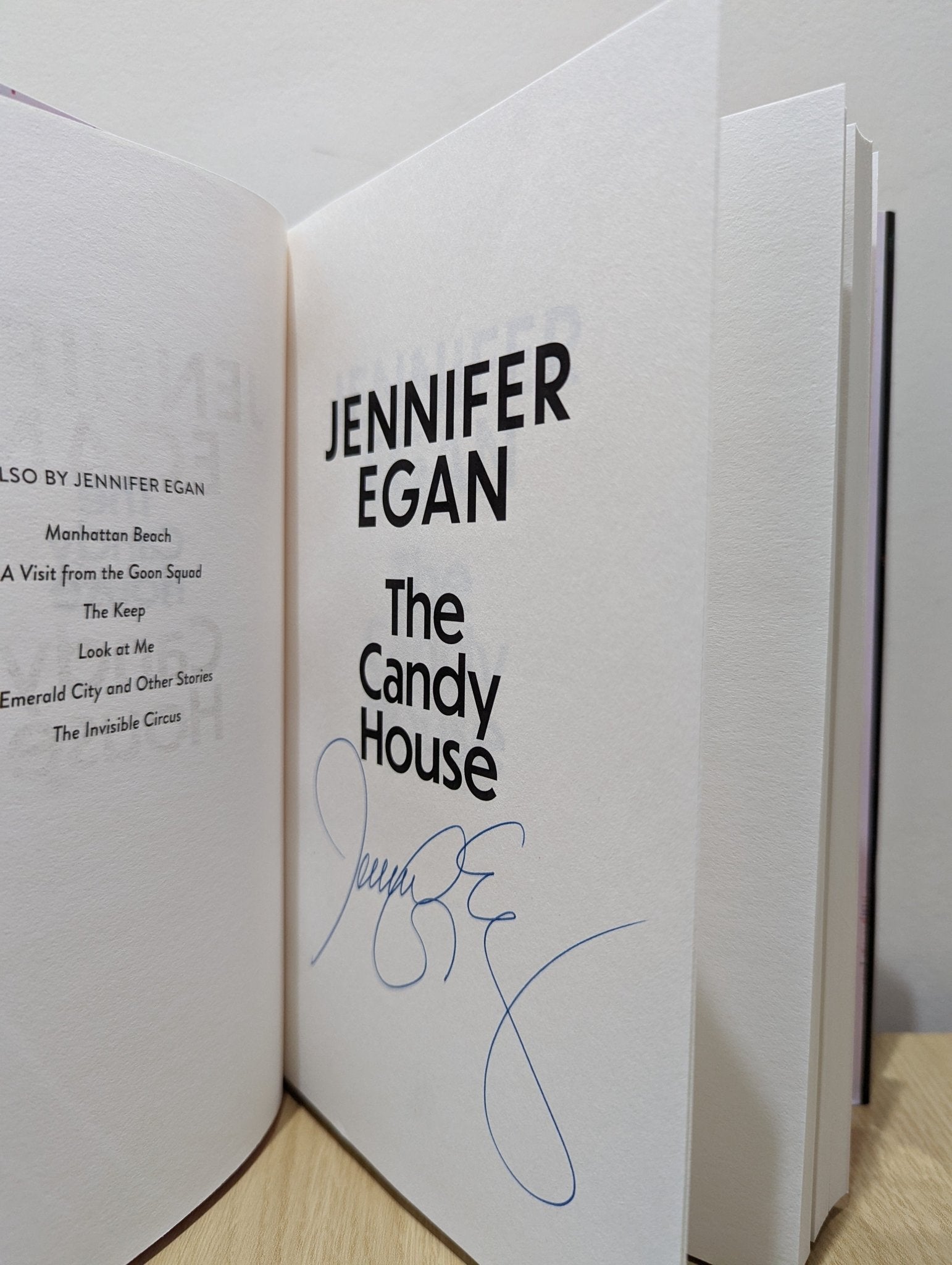 The Candy House by Jennifer Egan (Signed First Edition) - Fialta Books