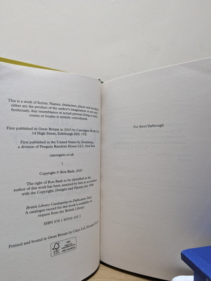 The Caretaker by Ron Rash (First Edition) - Fialta Books