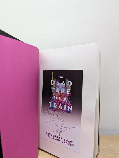 The Carrion City - The Dead Take the A - Train by Richard Kadrey Cassandra Khaw (Signed First Edition) - Fialta Books