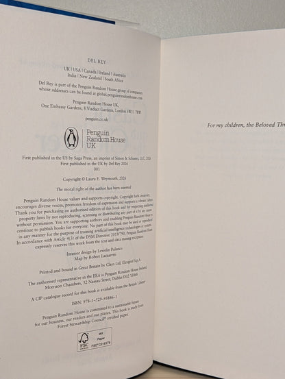 The Castle and the Cloister by Laura E. Weymouth (Signed First Edition with sprayed edges) - Fialta Books