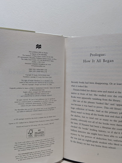 The Cat Who Saved Books; The Cat Who Saved the Library by Sosuke Natsukawa (First Edition Set) - Fialta Books