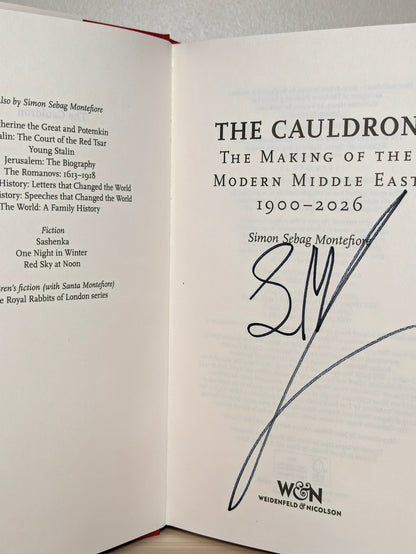 The Cauldron by Simon Sebag Montefiore (Signed First Edition) - Fialta Books
