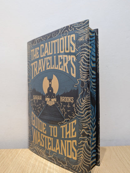 The Cautious Traveller's Guide to The Wastelands by Sarah Brooks (Signed with sprayed edges) - Fialta Books