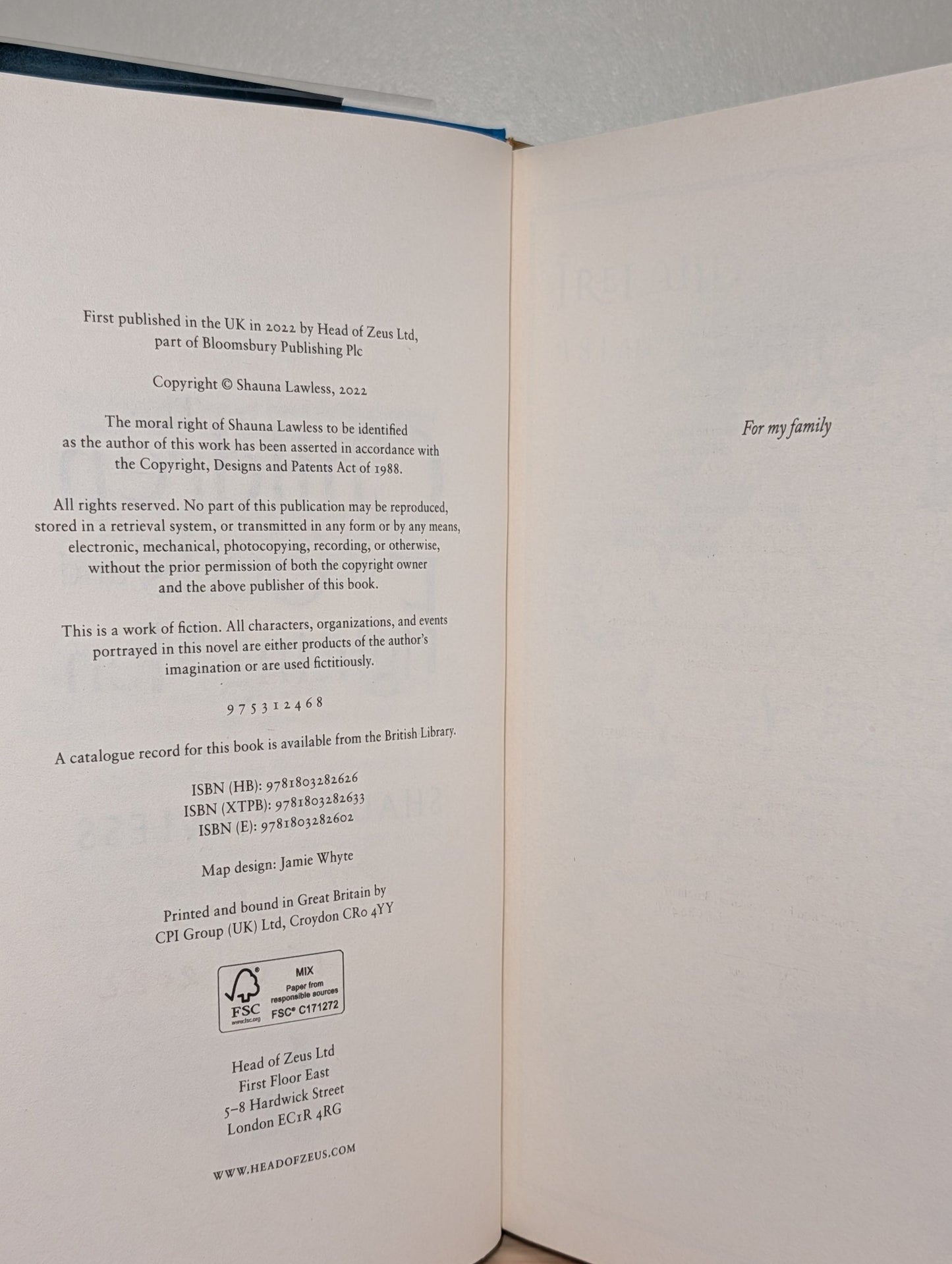 The Children of Gods and Fighting Men by Shauna Lawless (Signed Dated) - Fialta Books