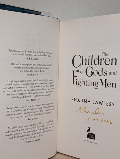 The Children of Gods and Fighting Men by Shauna Lawless (Signed Dated) - Fialta Books