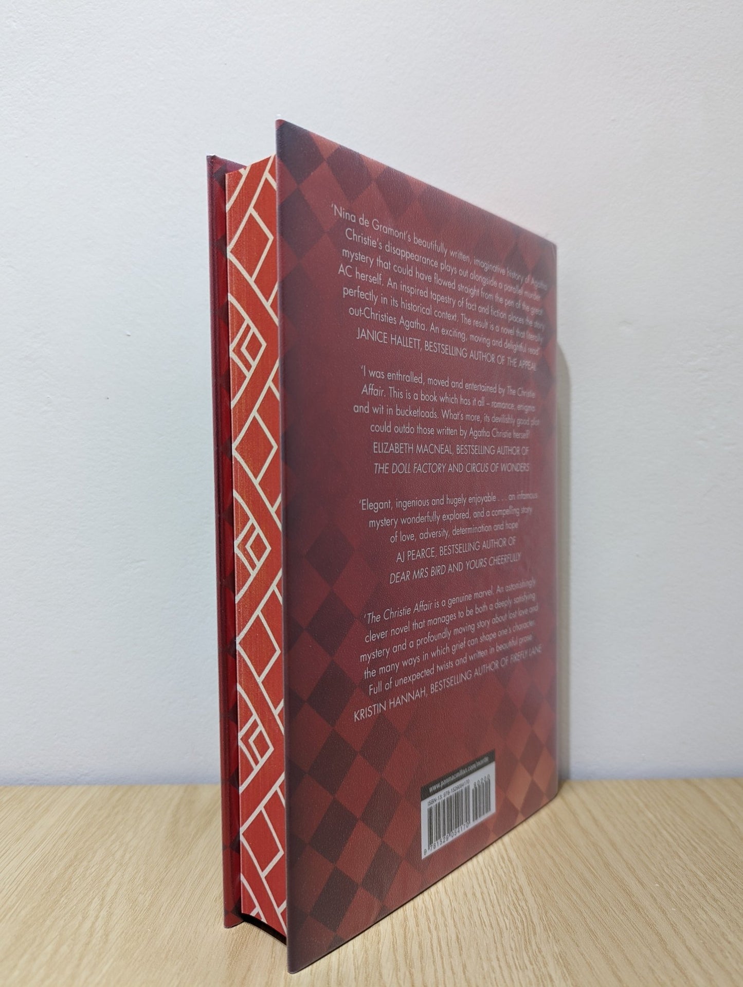 The Christie Affair by Nina De Gramont (Signed First Edition with sprayed edges) - Fialta Books