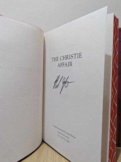 The Christie Affair by Nina De Gramont (Signed First Edition with sprayed edges) - Fialta Books