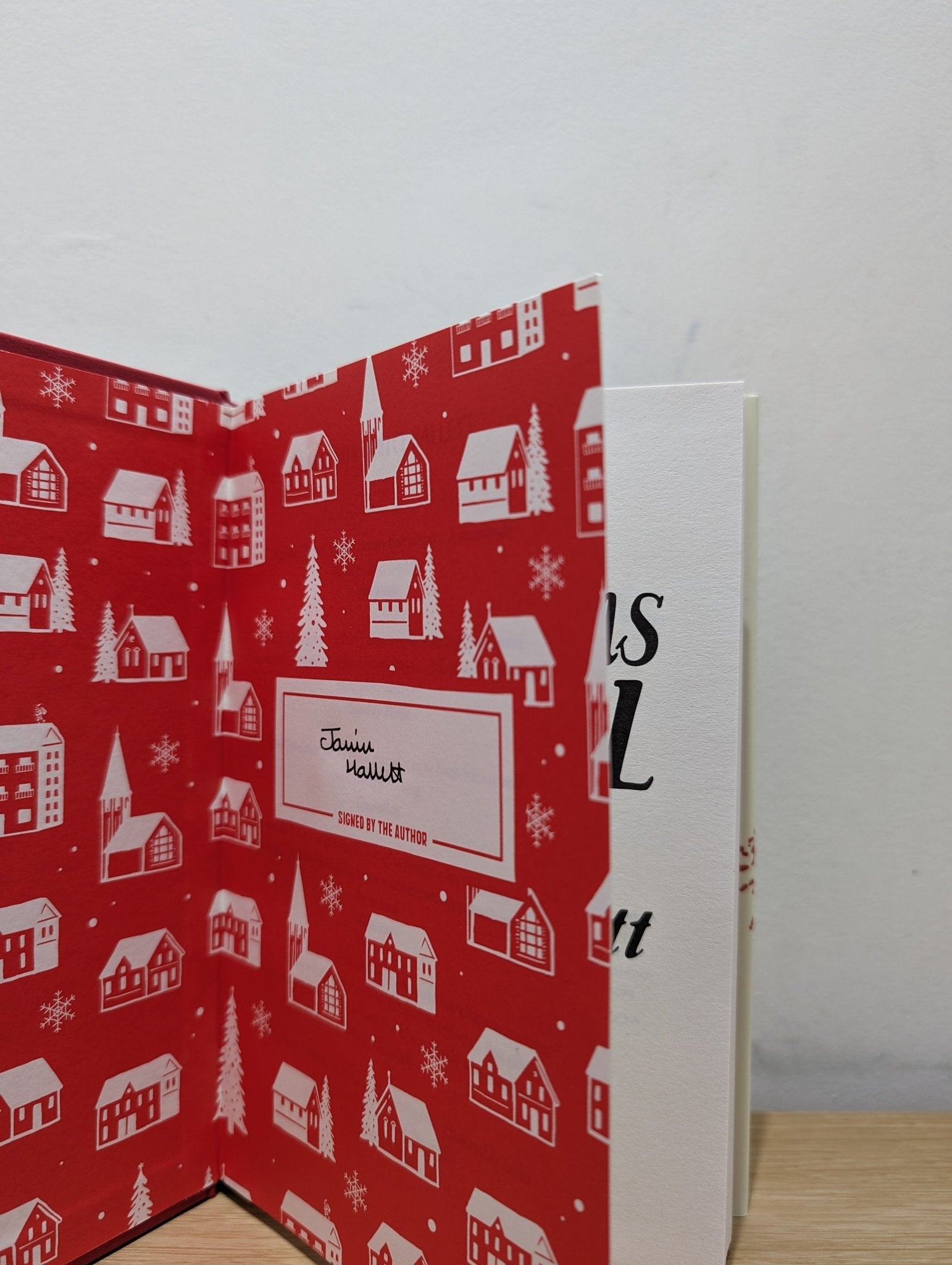 The Christmas Appeal by Janice Hallett (Signed First Edition) - Fialta Books