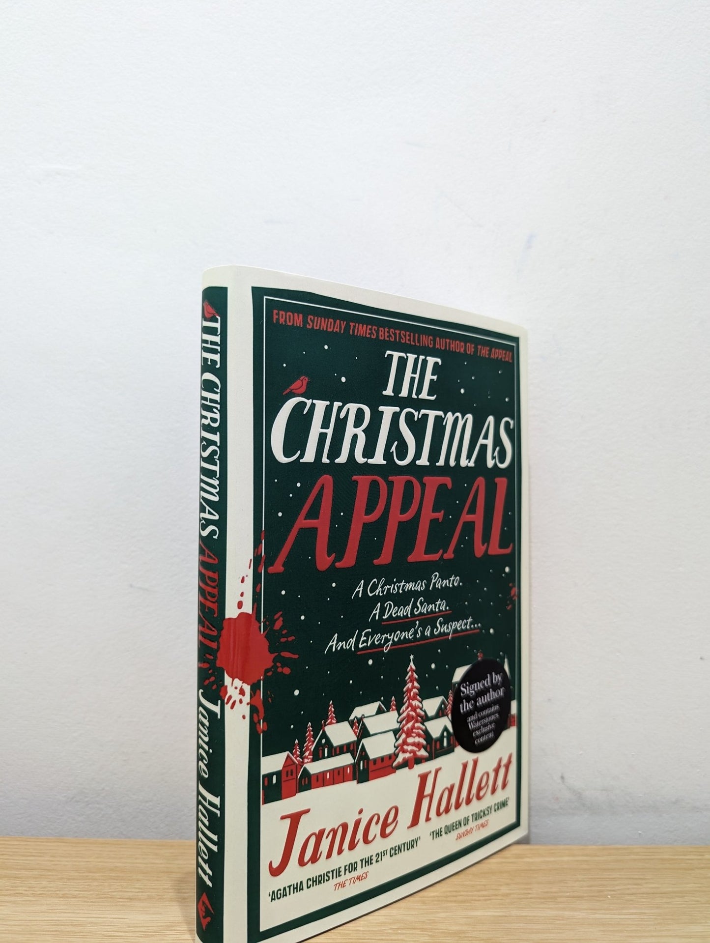 The Christmas Appeal by Janice Hallett (Signed First Edition) - Fialta Books
