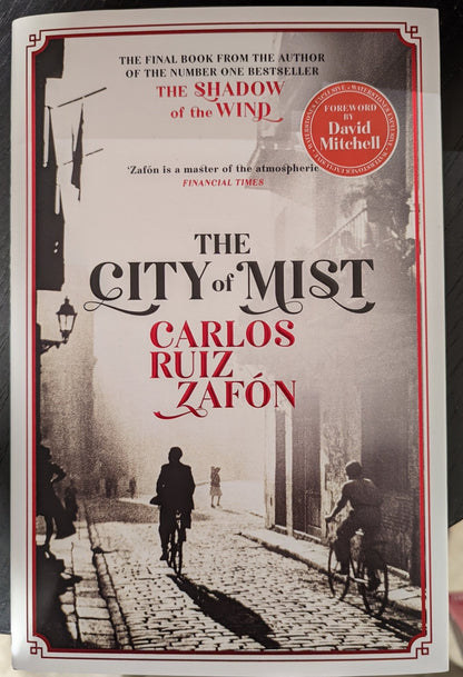 The City of Mist by Carlos Ruiz Zafon (First Edition with extra content) - Fialta Books