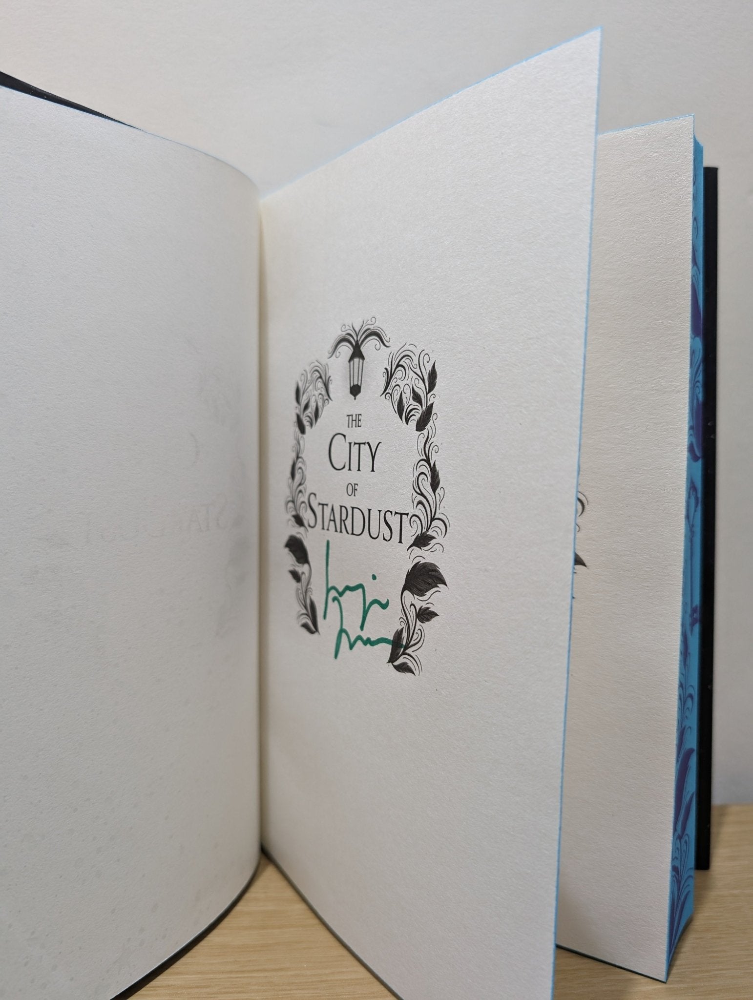The City of Stardust by Georgia Summers (Signed First Edition with sprayed edges) - Fialta Books