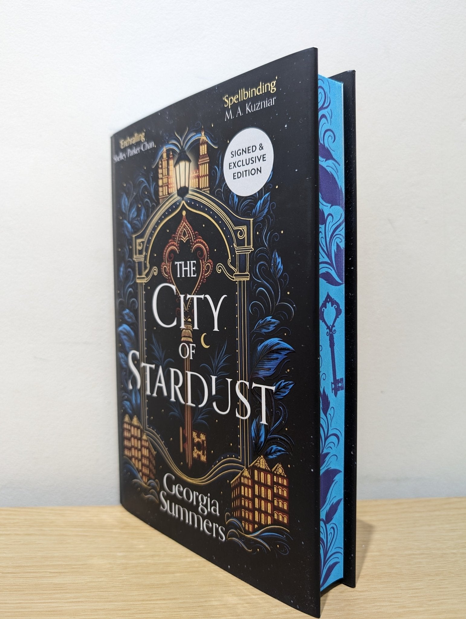 The City of Stardust by Georgia Summers (Signed First Edition with sprayed edges) - Fialta Books