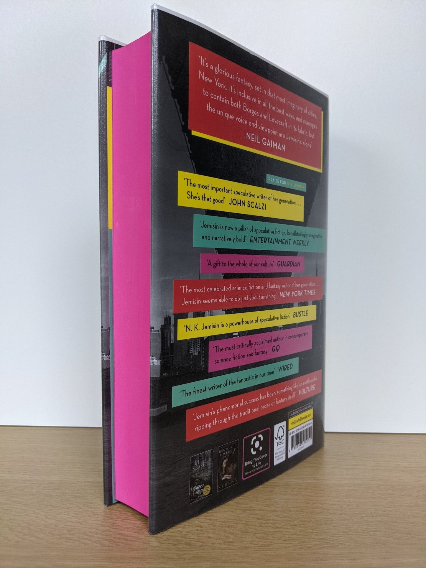 The City We Became by N. K. Jemisin (Signed First Edition with sprayed edges) - Fialta Books