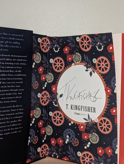 The Clocktaur War Duology: Clockwork Boys; The Wonder Engine by T. Kingfisher (Signed First Edition with sprayed edges) - Fialta Books
