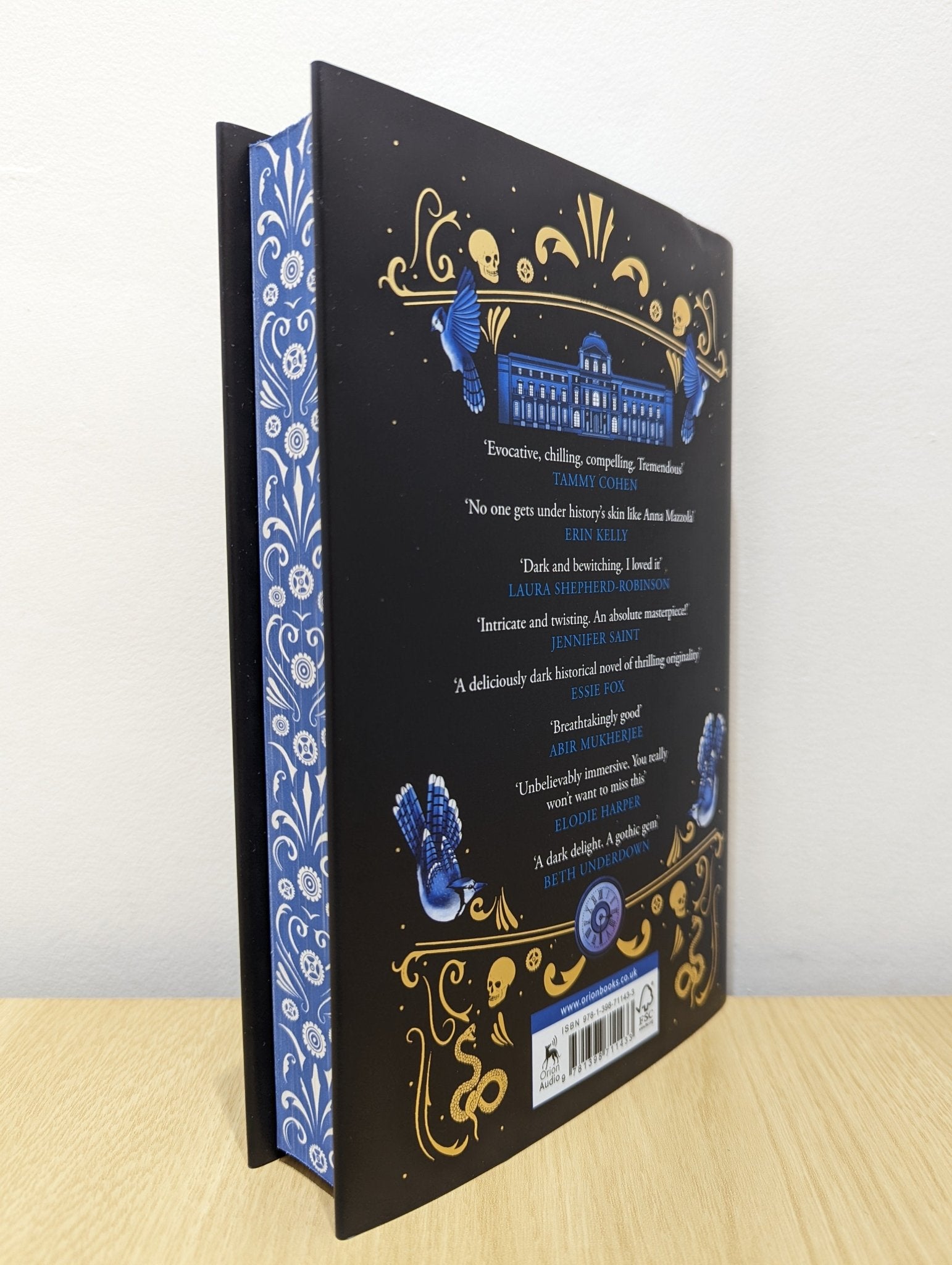 The Clockwork Girl by Anna Mazzola (Signed First Edition with sprayed edges) - Fialta Books