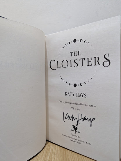 The Cloisters: The Secret History for a new generation by Katy Hays (Signed Numbered First Edition) - Fialta Books