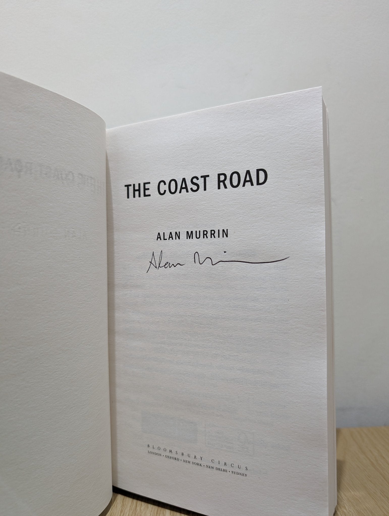 The Coast Road by Alan Murrin (Signed First Edition) - Fialta Books