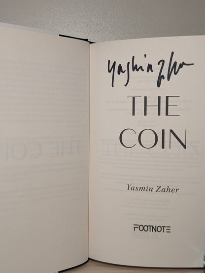 The Coin: A Novel by Yasmin Zaher (Signed First Edition) - Fialta Books