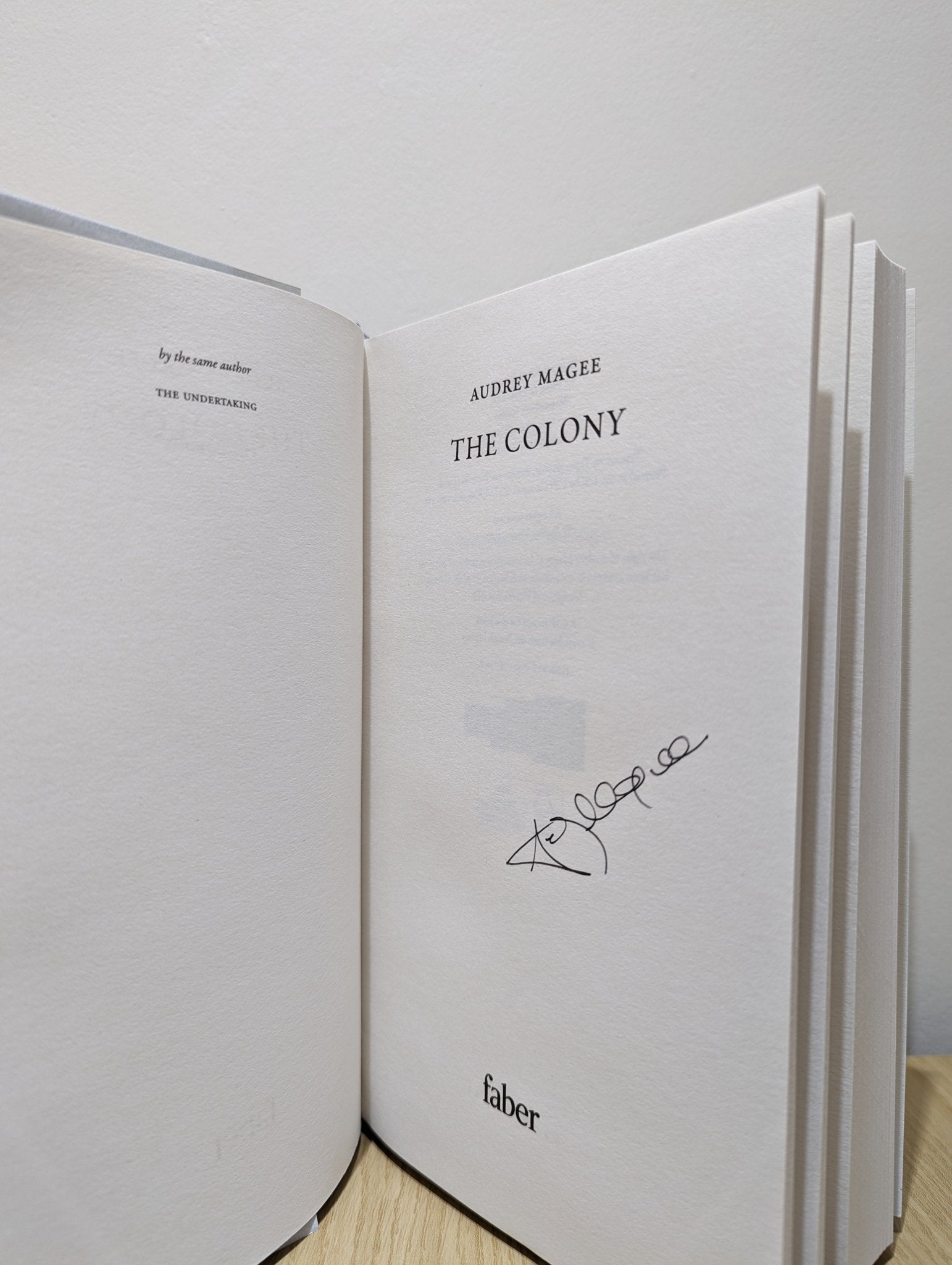 The Colony by Audrey Magee (Signed) - Fialta Books