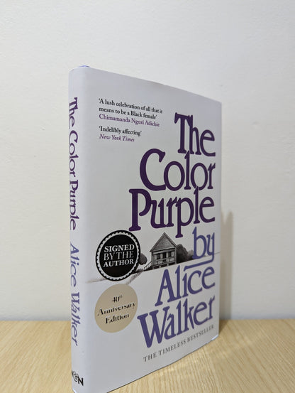 The Color Purple: 40th Anniversary Edition by Alice Walker (Signed Anniversary Edition) - Fialta Books