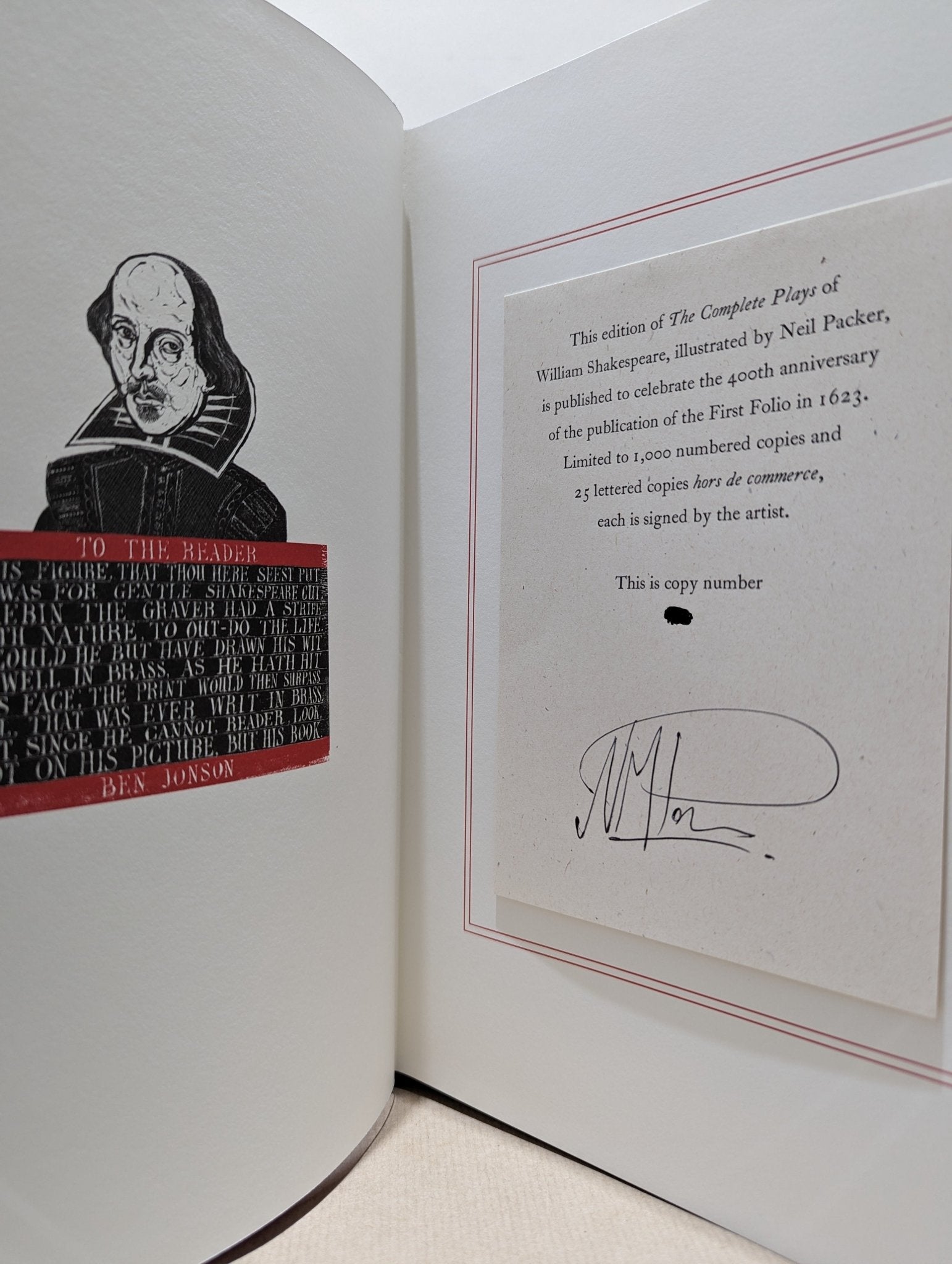 The Complete Plays of Shakespeare by William Shakespeare (Folio Limited Edition) - Fialta Books