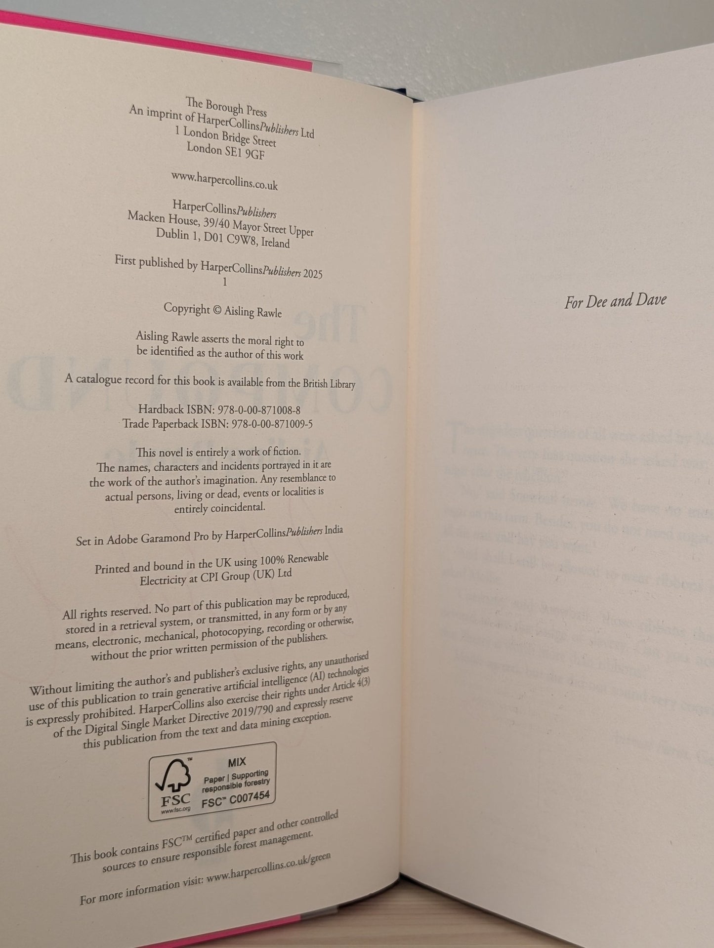 The Compound by Aisling Rawle (Signed First Edition) - Fialta Books