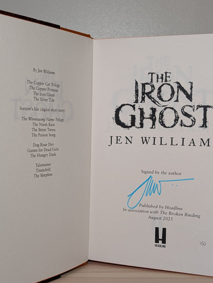 The Copper Cat Trilogy by Jen Williams (Signed Edition with sprayed edges) - Fialta Books