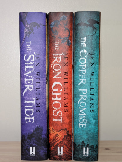 The Copper Cat Trilogy by Jen Williams (Signed Edition with sprayed edges) - Fialta Books