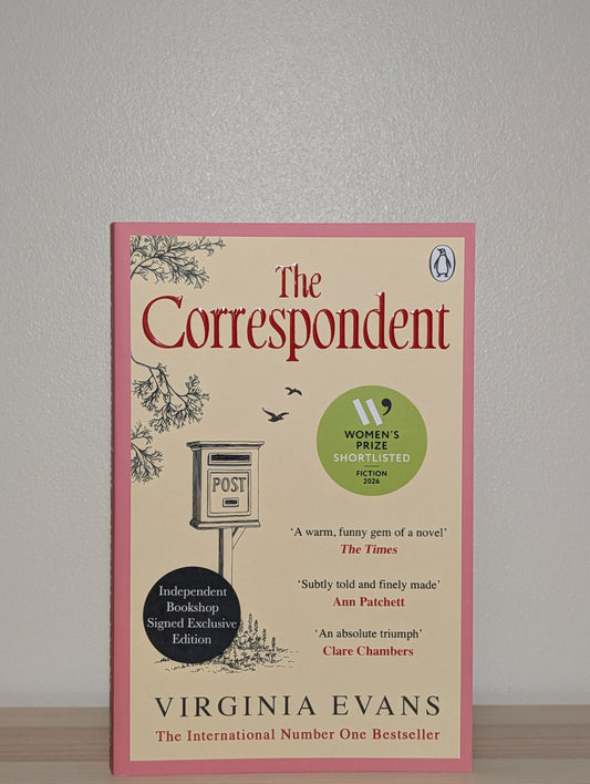 The Correspondent by Virginia Evans (Signed First Paperback Edition) - Fialta Books