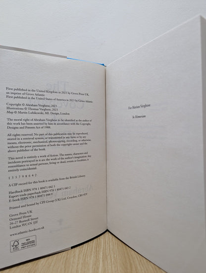 The Covenant of Water by Abraham Verghese (First Edition) - Fialta Books