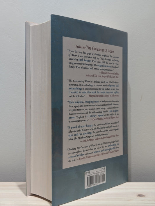 The Covenant of Water by Abraham Verghese (Signed First Edition) - Fialta Books