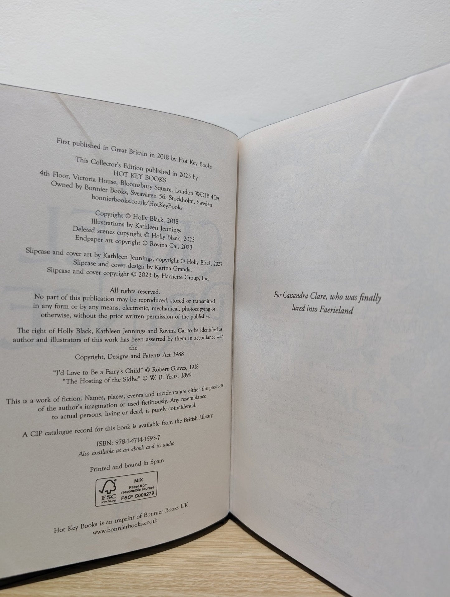 The Cruel Prince by Holly Black (Limited Edition) - Fialta Books