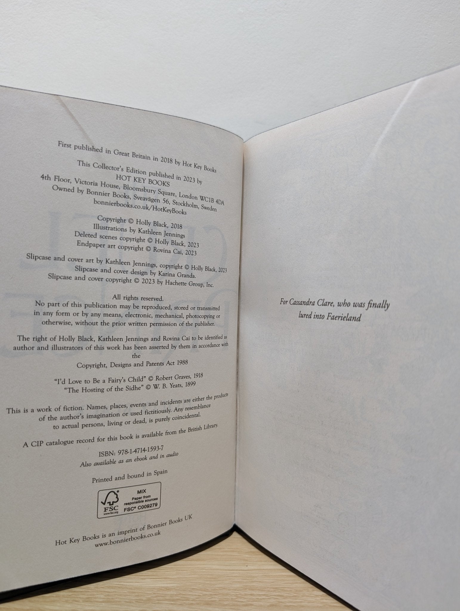 The Cruel Prince by Holly Black (Limited Edition) - Fialta Books