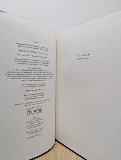 The Cuckoo's Calling by Robert Galbraith (Numbered Deluxe Slipcase Edition) - Fialta Books