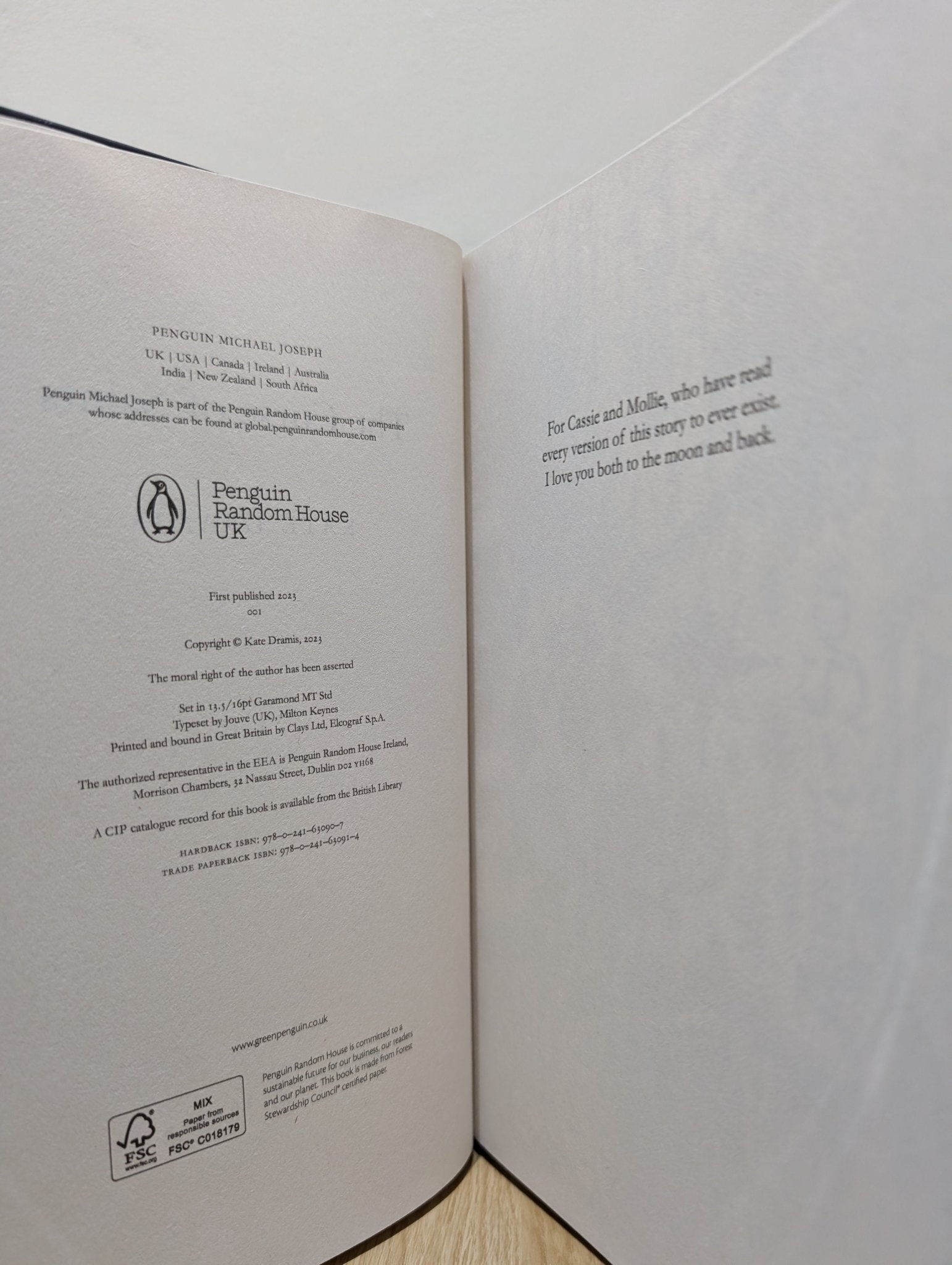 The Curse of Saints; The Curse of Sins; The Curse of Gods by Kate Dramis (Signed Numbered First Edition Set) - Fialta Books