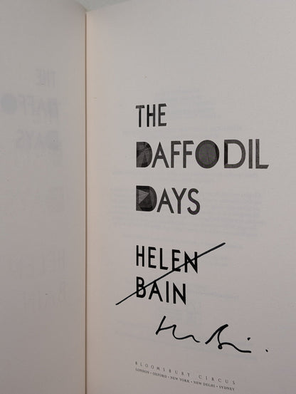The Daffodil Days by Helen Bain (Signed First Edition) - Fialta Books