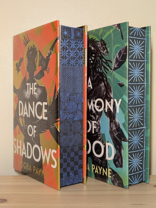 The Dance of Shadows; A Testimony of Blood by Rogba Payne (Signed First Edition with sprayed edges) - Fialta Books