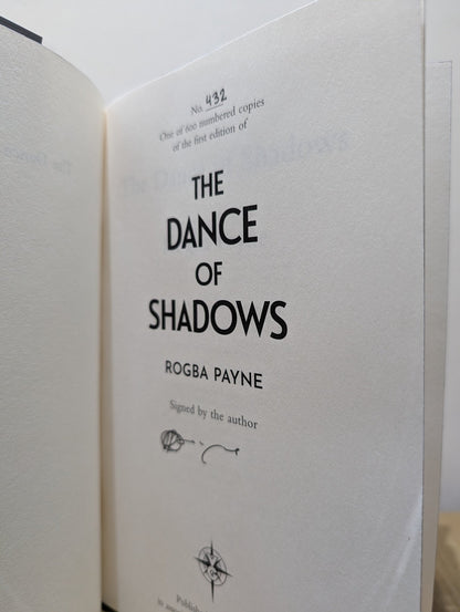 The Dance of Shadows by Rogba Payne (Signed First Edition with sprayed edges) - Fialta Books