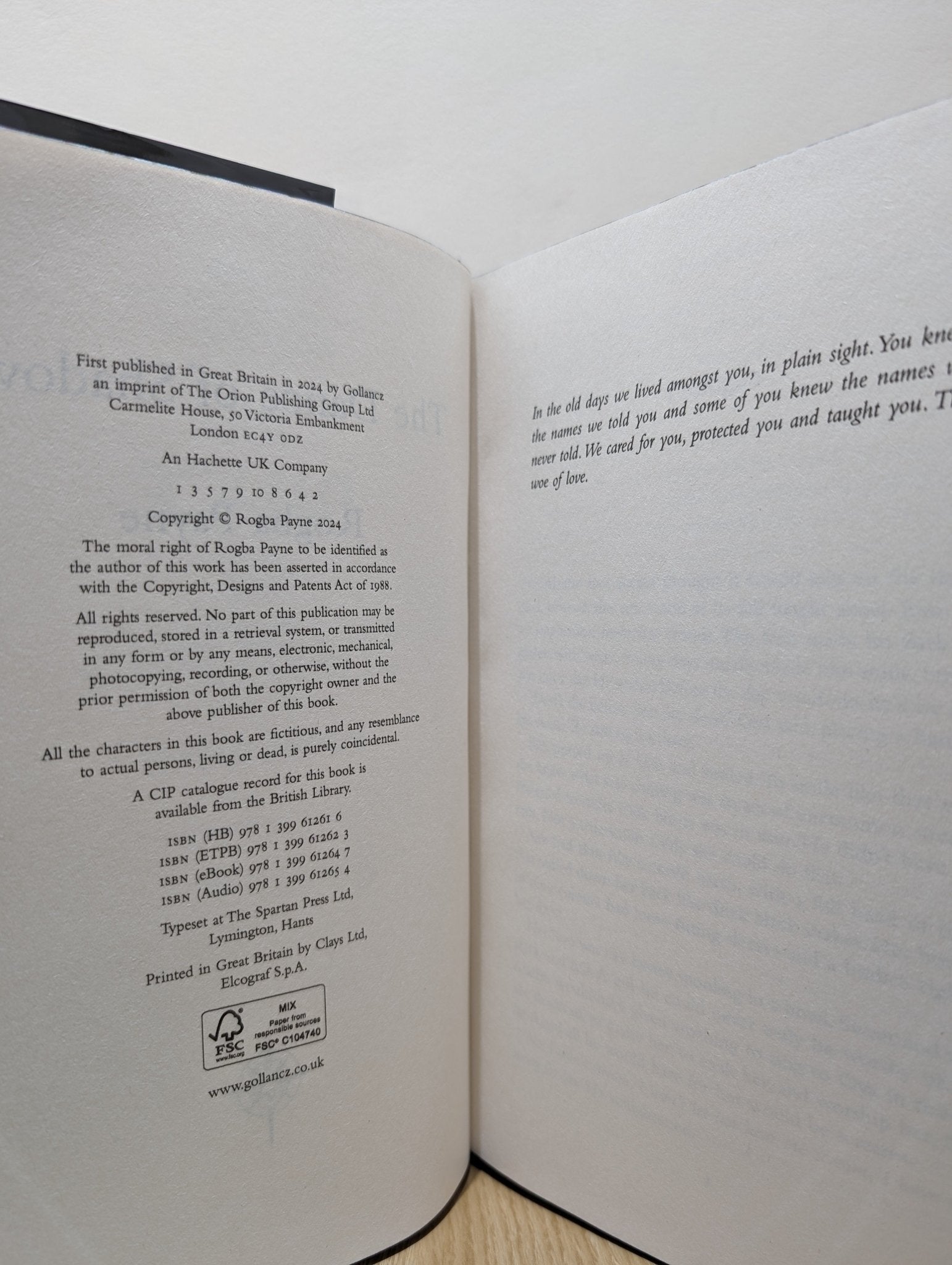 The Dance of Shadows by Rogba Payne (Signed First Edition with sprayed edges) - Fialta Books