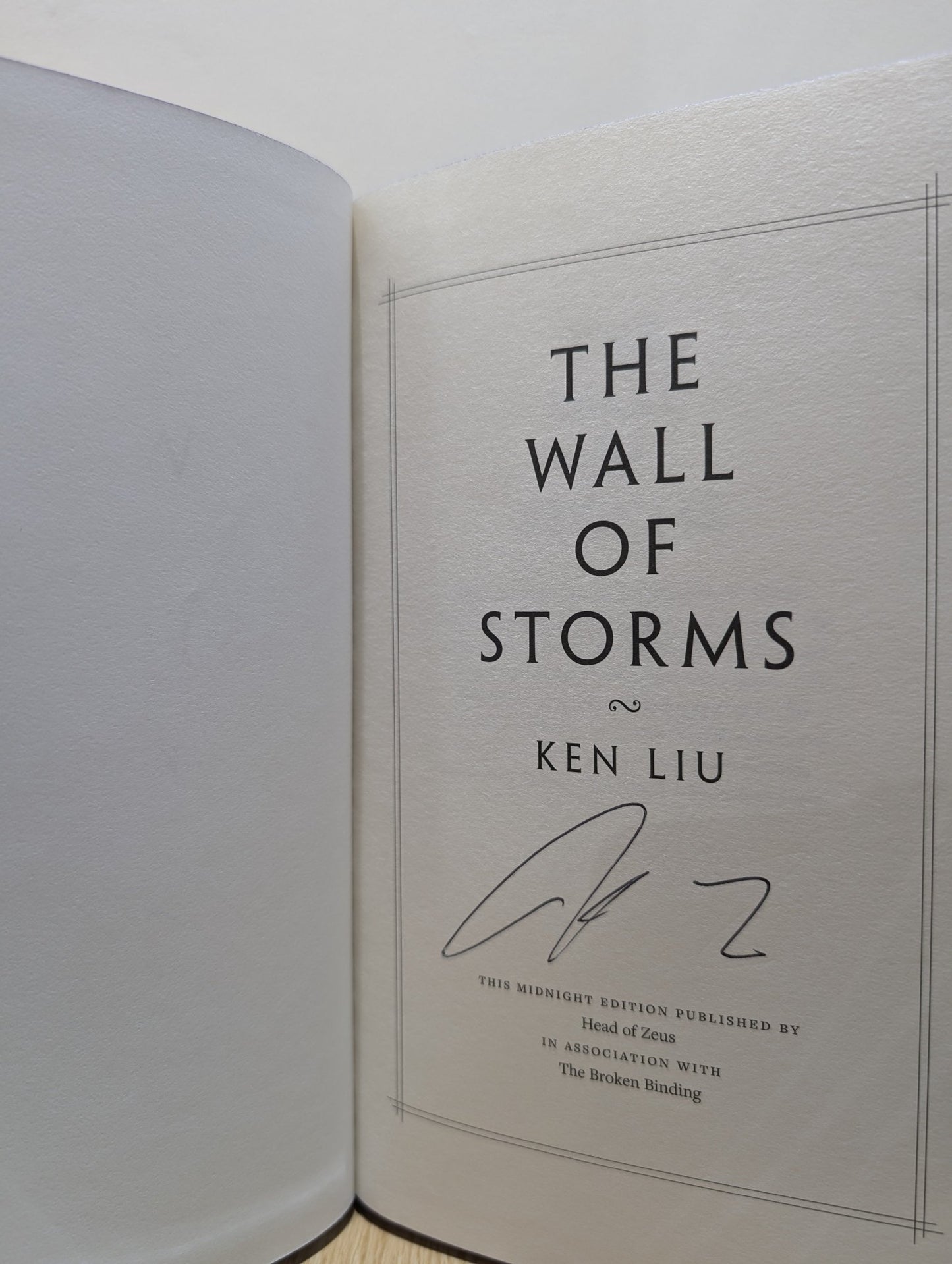 The Dandelion Dynasty by Ken Liu (Signed with sprayed edges) - Fialta Books
