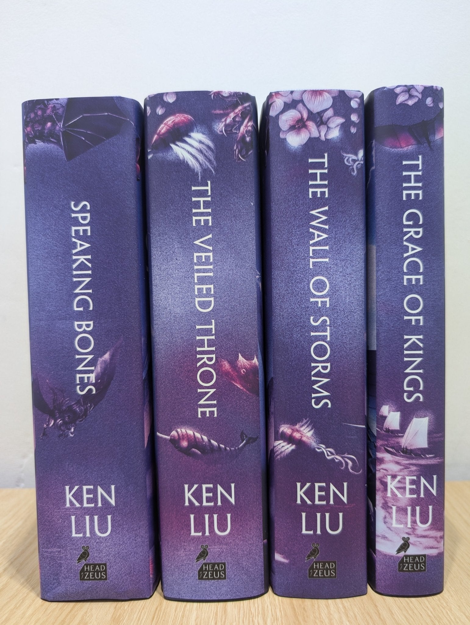 The Dandelion Dynasty by Ken Liu (Signed with sprayed edges) - Fialta Books