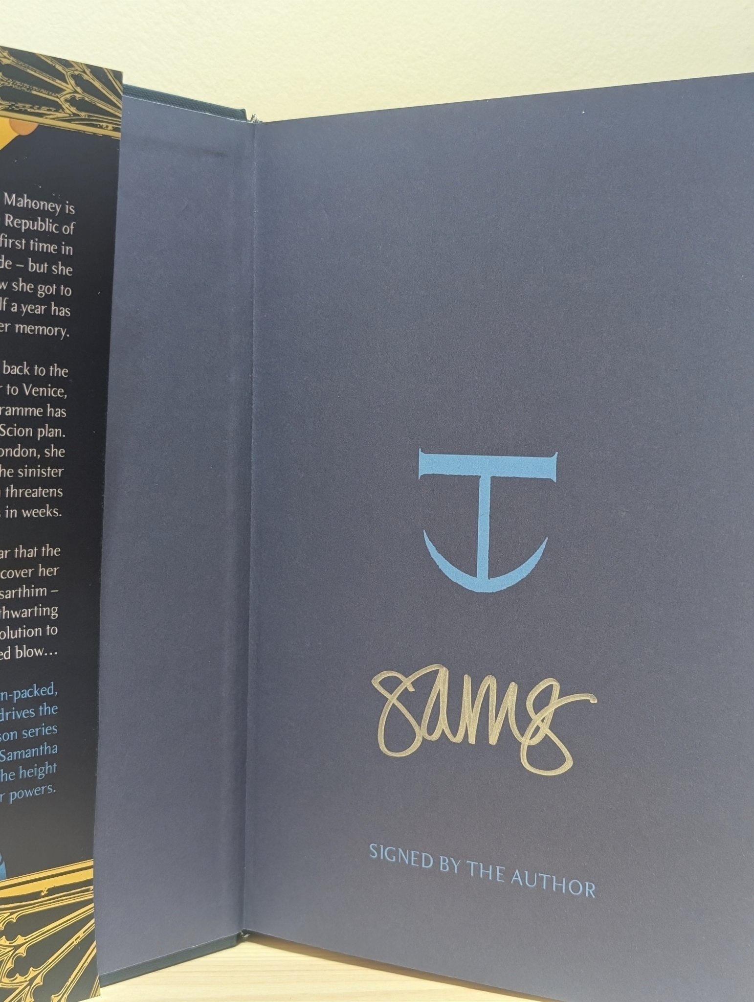 The Dark Mirror by Samantha Shannon (Signed First Edition with bonus chapter) - Fialta Books