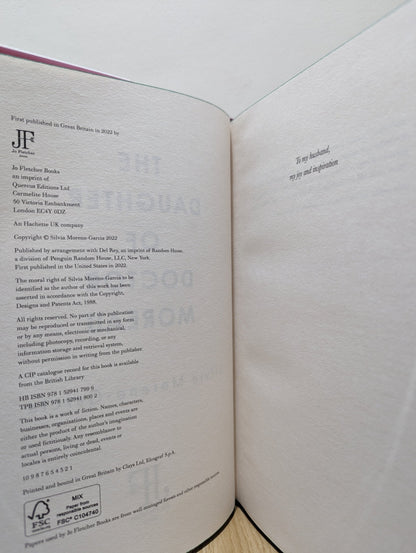 The Daughter of Doctor Moreau by Silvia Moreno - Garcia (Signed First Edition with sprayed edges) - Fialta Books