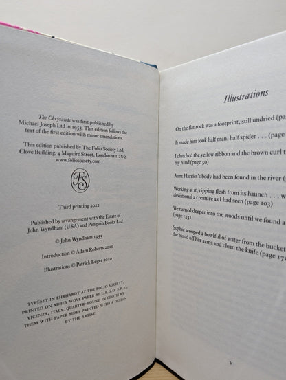 The Day of the Triffids; Midwich Cuckoos; Chrysalids by John Wyndham (Folio Slipcase Edition) - Fialta Books