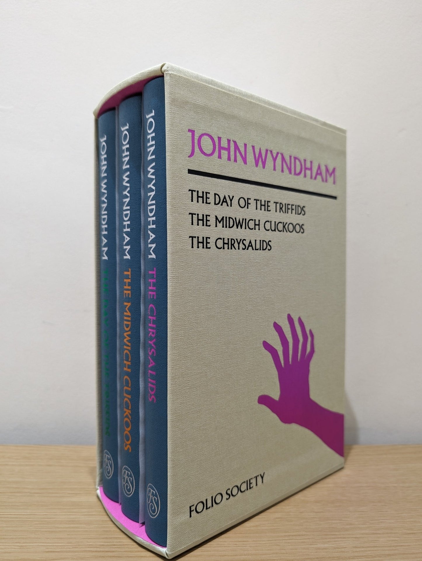The Day of the Triffids; Midwich Cuckoos; Chrysalids by John Wyndham (Folio Slipcase Edition) - Fialta Books