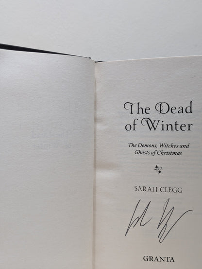 The Dead of Winter by Sarah Clegg (Signed First Edition) - Fialta Books