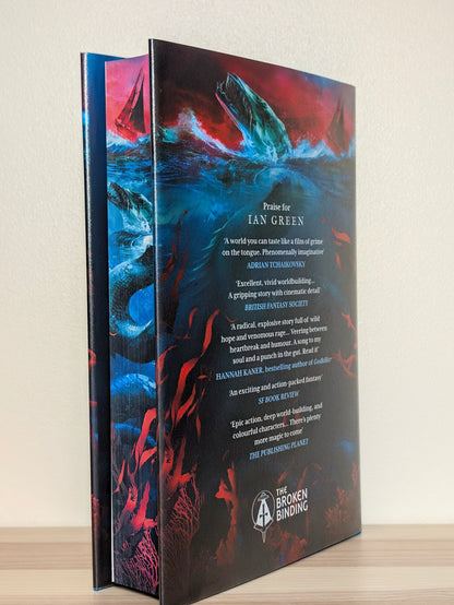 The Deep and the Drowned by Ian Green (Signed First Edition with sprayed edges) - Fialta Books