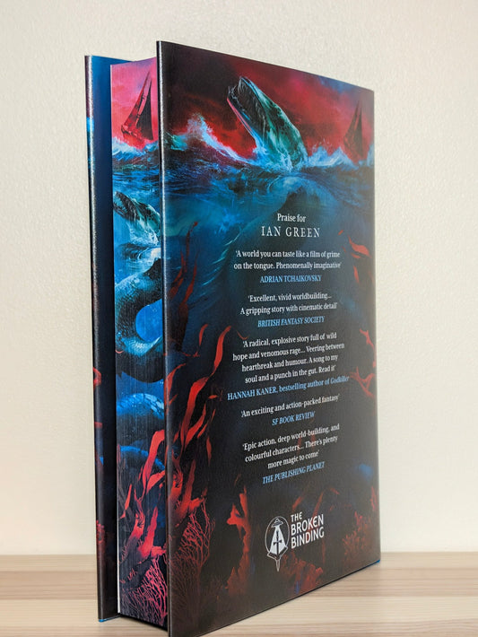 The Deep and the Drowned by Ian Green (Signed First Edition with sprayed edges) - Fialta Books
